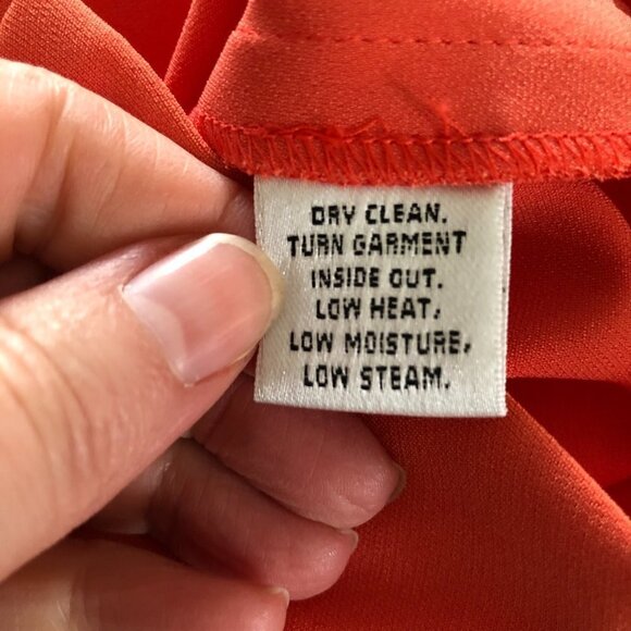 St John Spring Coral Straight Leg Crepe Trouser Pants Size 2 - Picture 9 of 11